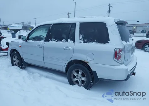 2008 Honda Pilot Ex-L из США, поврежденный, VIN 5FNYF18578B057106